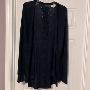 PINQUE 💙 Jamelya Back Detail Cardigan